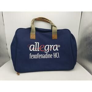 Pharmaceutical ALLEGRA Promo tote computer bag Promotional Drug Company Y2K